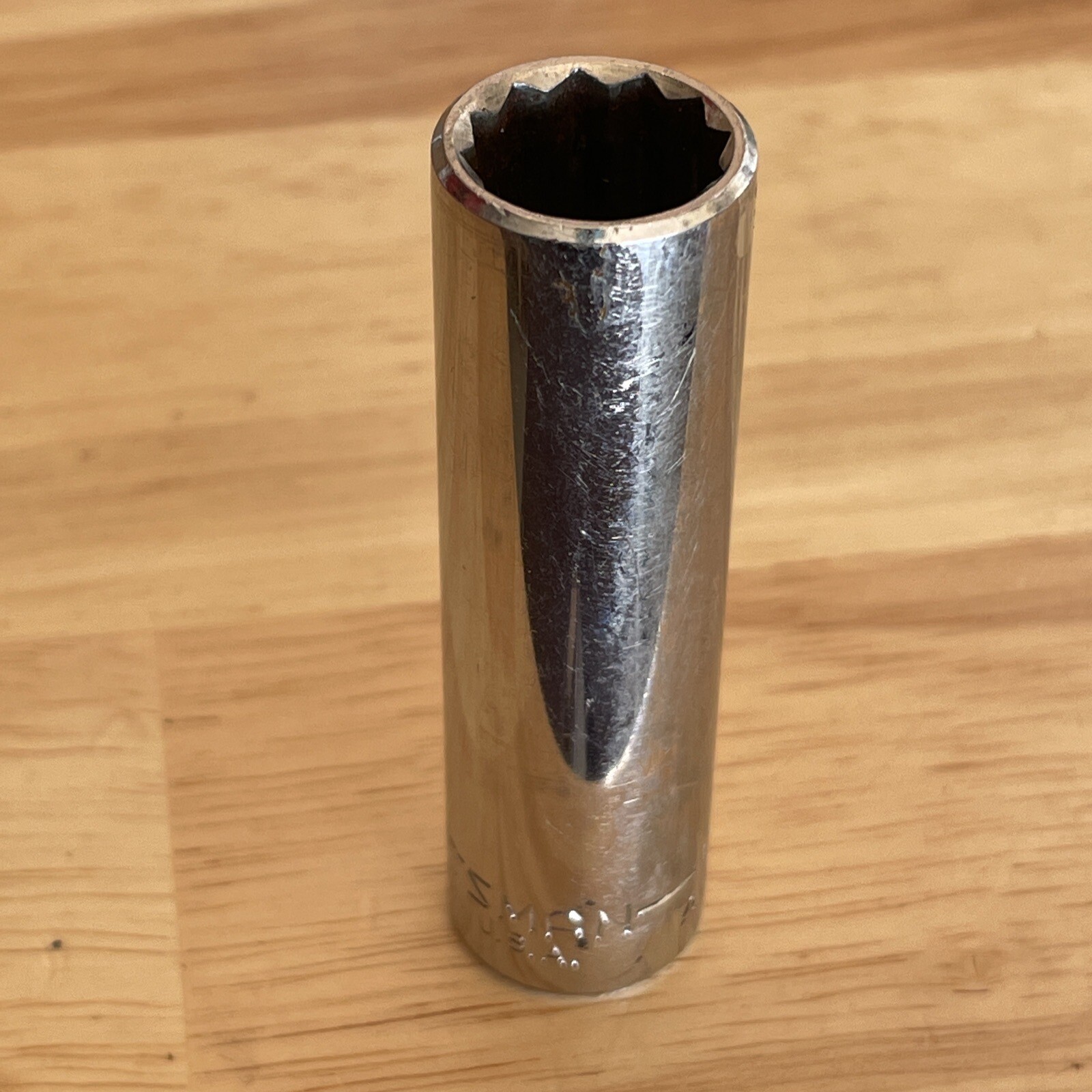 Craftsman USA 1/2″ 12 Point 3/8″ Drive Deep Socket 43312 EE Series