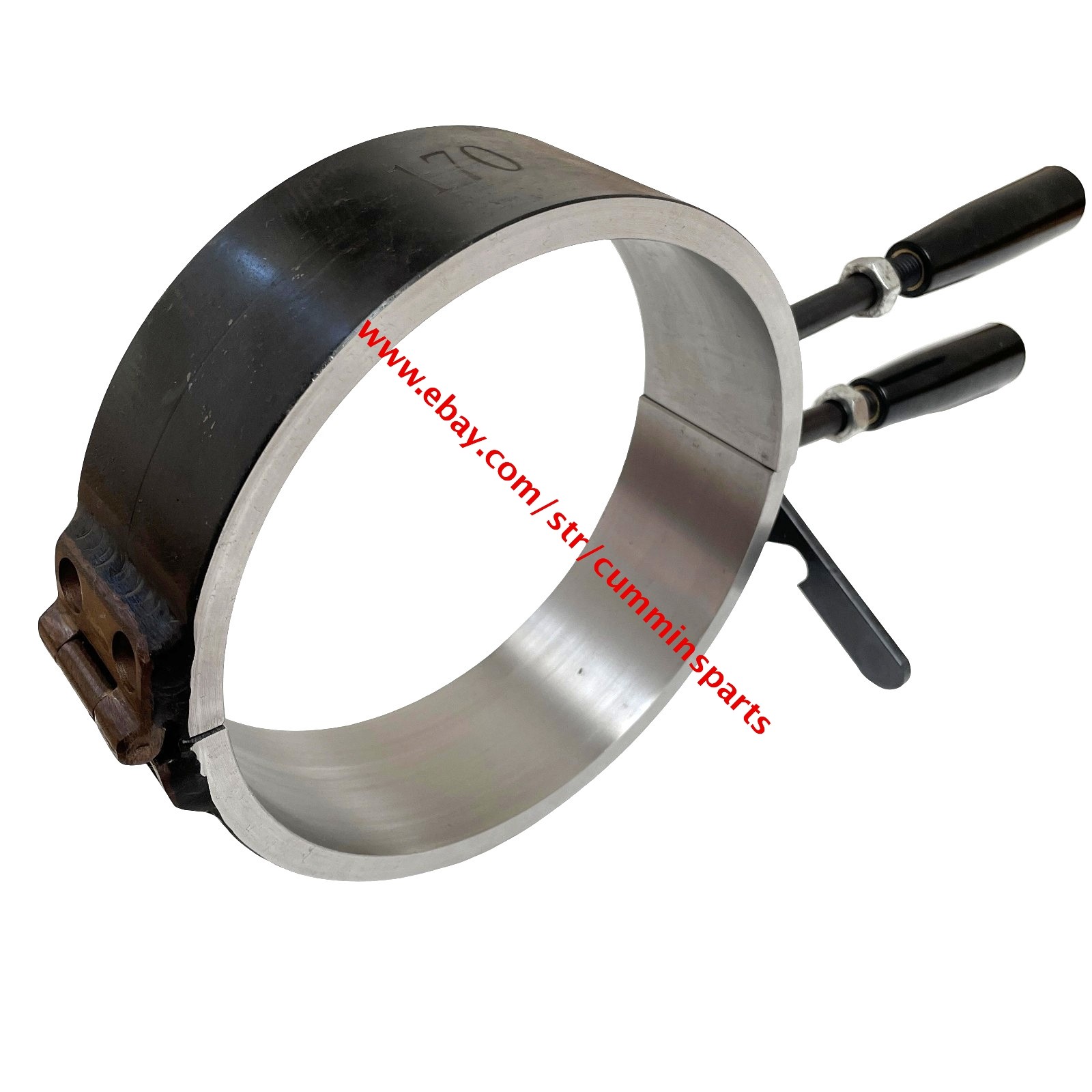Piston Ring Compressor Install Tool For Cummins QSK23/QSK78 CAT 35 Bore 170mm