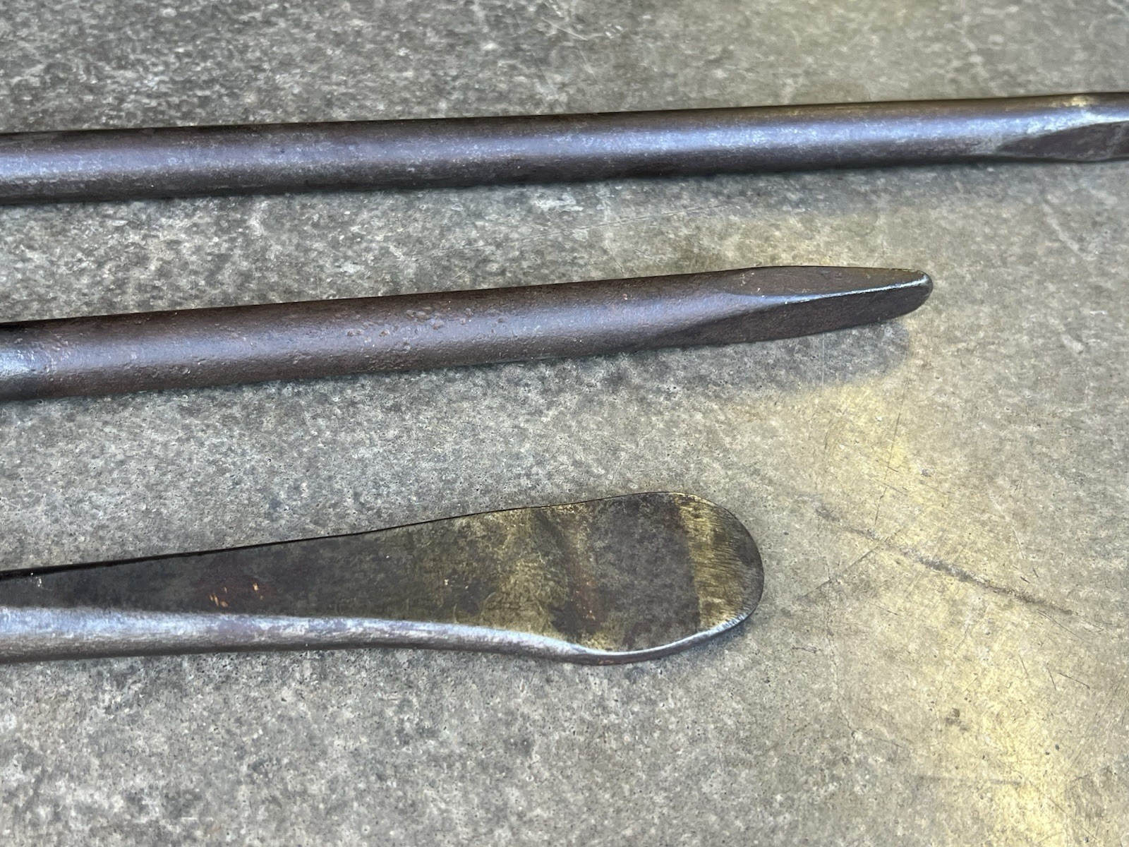 Ken-Tool T-23A T-21R Tire Iron Demounting Rim Split Lock Ring Spoon Tool Set 3