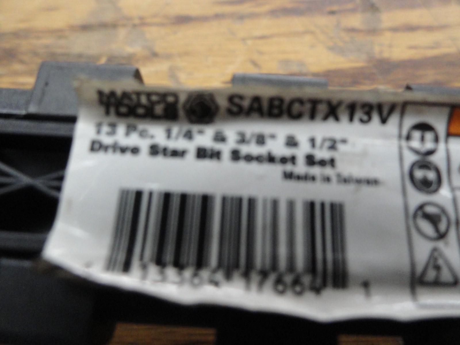 Matco Tools ADV SABCTX13V 13pc Torx Socket Set T8-T60 1/4″ 3/8″ & 1/2″ Dr NICE