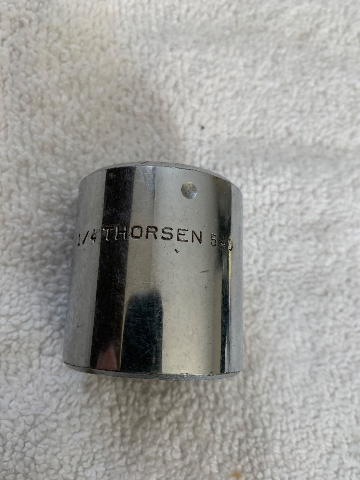 Thorsen 540, 1-1/4 In SAE 1/2” drive 12 Point socket Vintage