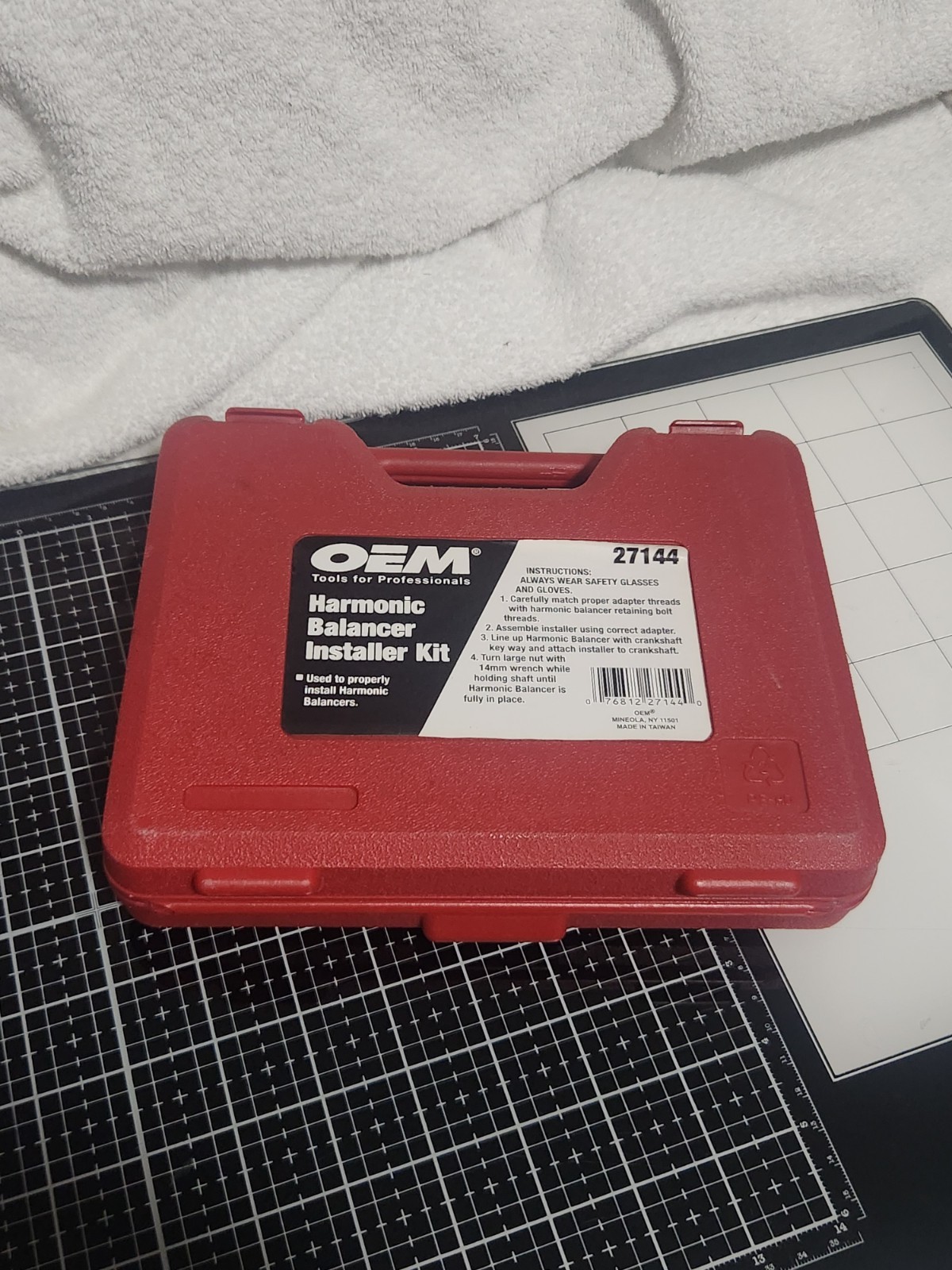 OEM Tools 27144 Engine Harmonic Balancer Installer Tool Set