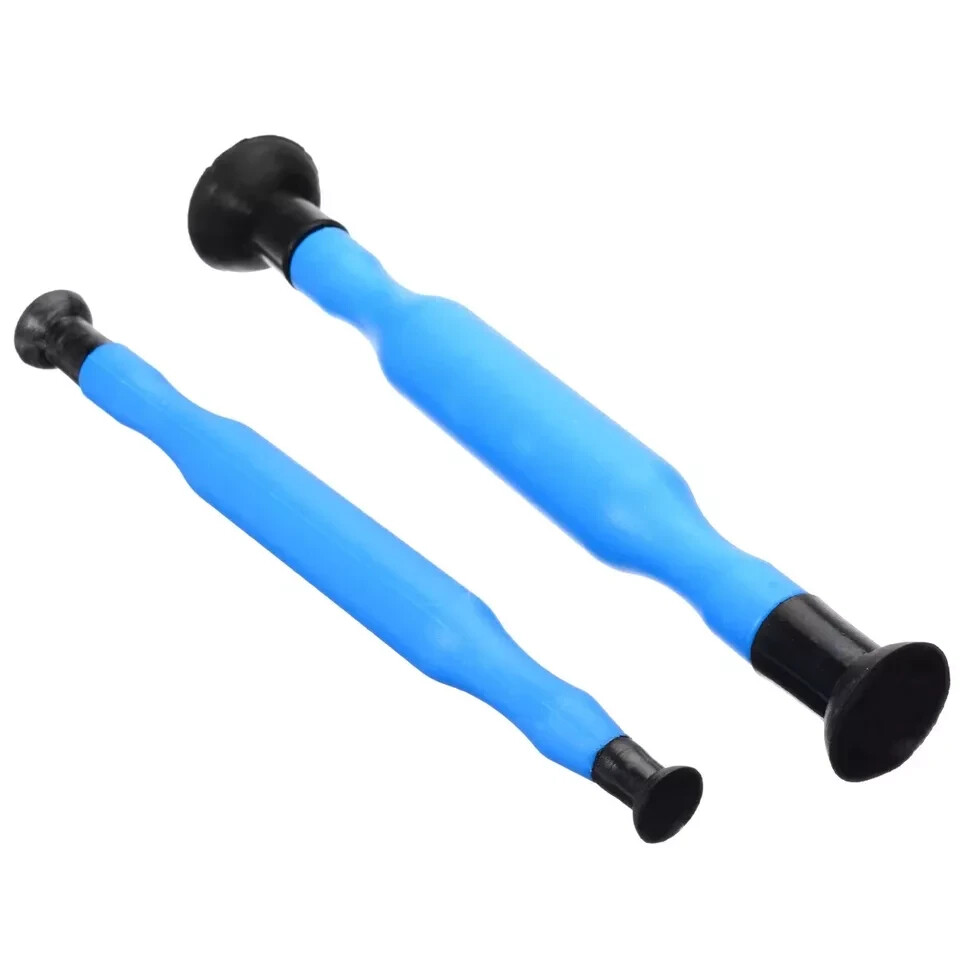 2pcs Grinding Sticks Lapping Car Valve Guide Remover Hand with Suction Cups Tool