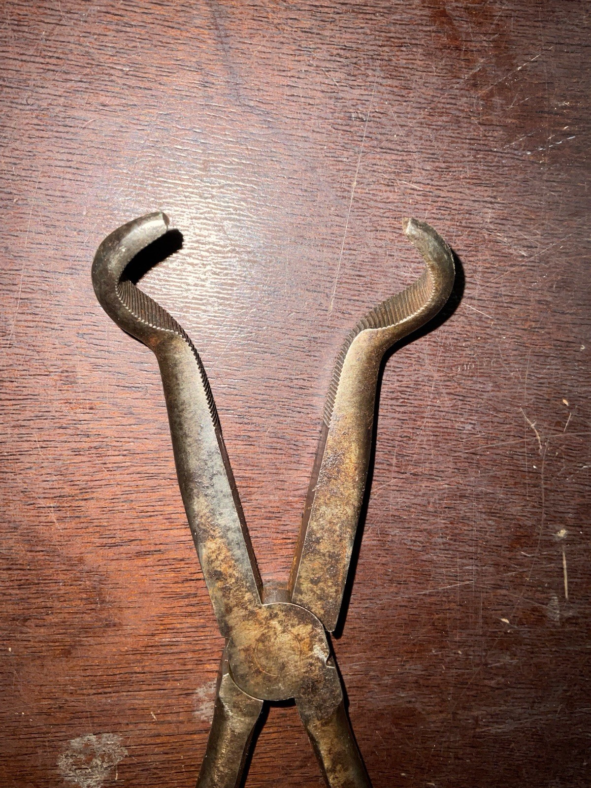 Pair Of Hose Gripper Pliers