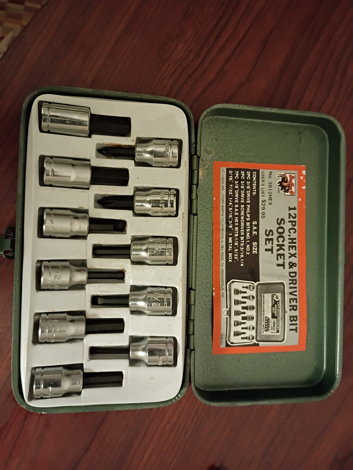 Craftsman 12pc Deep Impact Socket Set