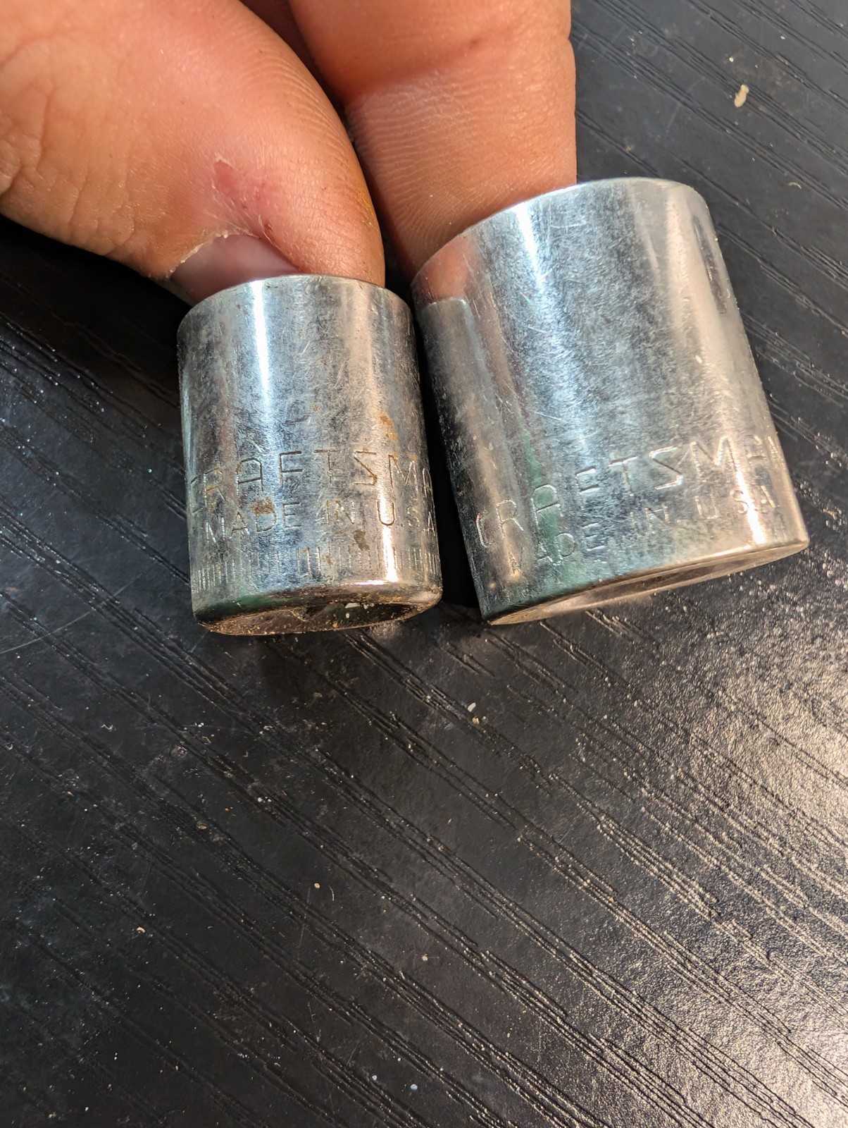 Craftsman Deep Socket Lot SAE Metric 1/4 3/8 1/2 Drive Mixed Sizes