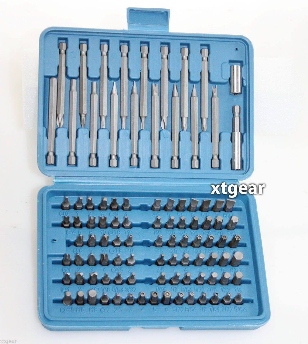 98pcs Security Bit Set Torx Star Tamper Screws Hex Key Phillips Slotted Tri Wing