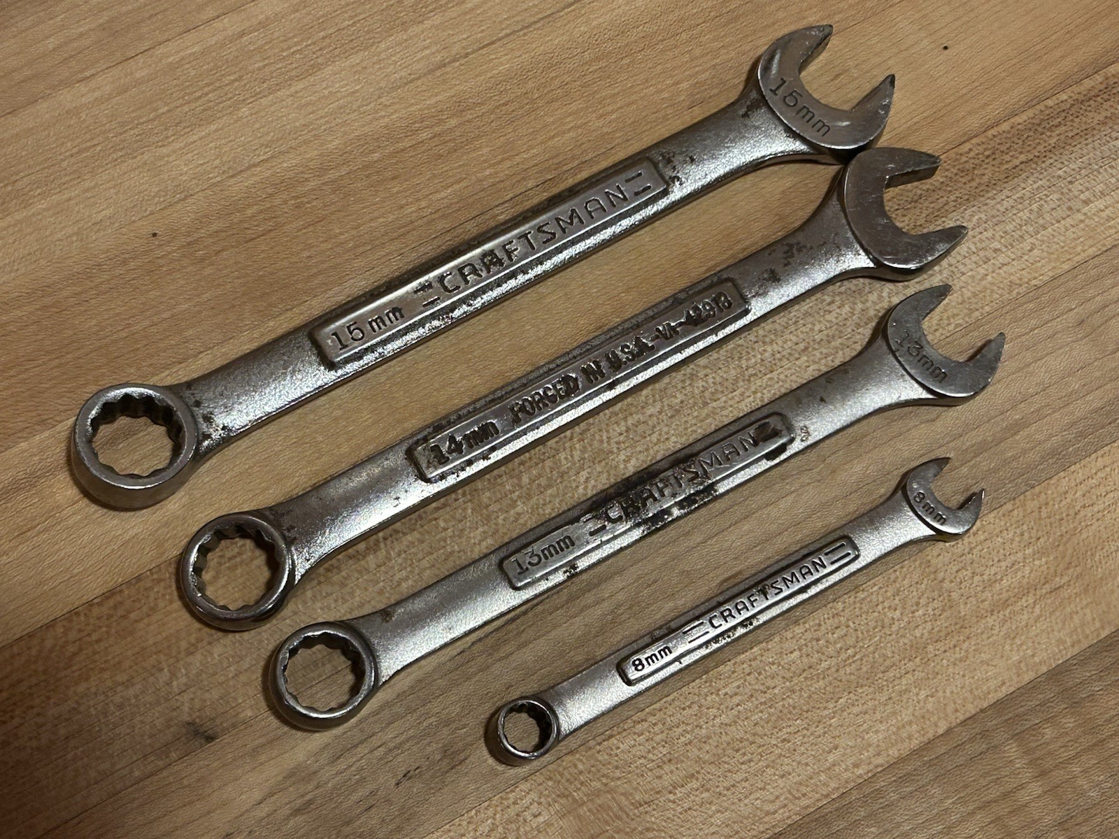 Craftsman USA | 11pc Metric 12 Point Combination VA Wrench Set (7mm – 17mm)
