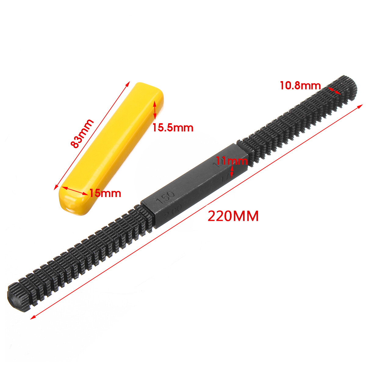 Metric Thread Restoration Repair Tool File Clean Damaged Threads 0.75 – 3mm
