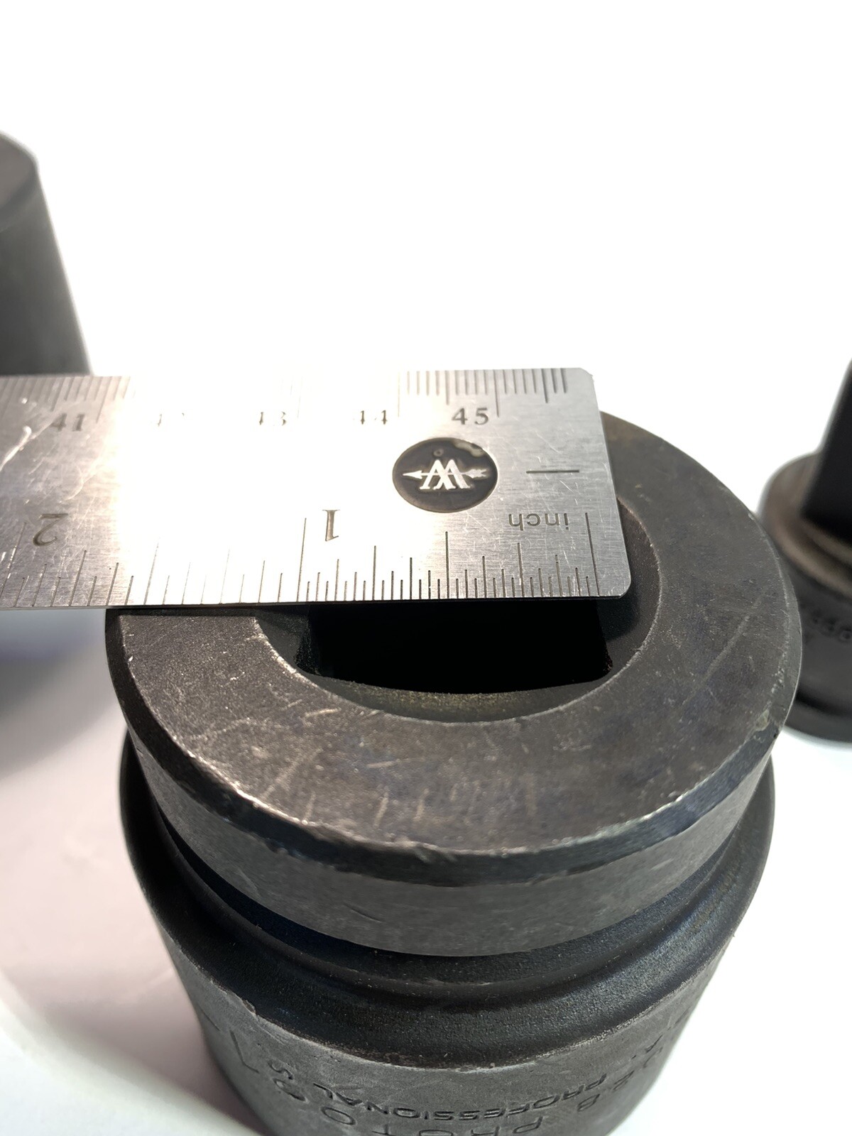 Proto Impact Sockets 1 inch Drive 6 Point 1-3/4 & 1-5/8 With 3/4 X 1 Adapter