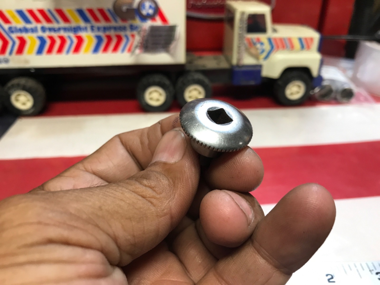 Snap on TMS70 1/4” drive knurled spinner adapter VINTAGE NICE 👍 OXOX