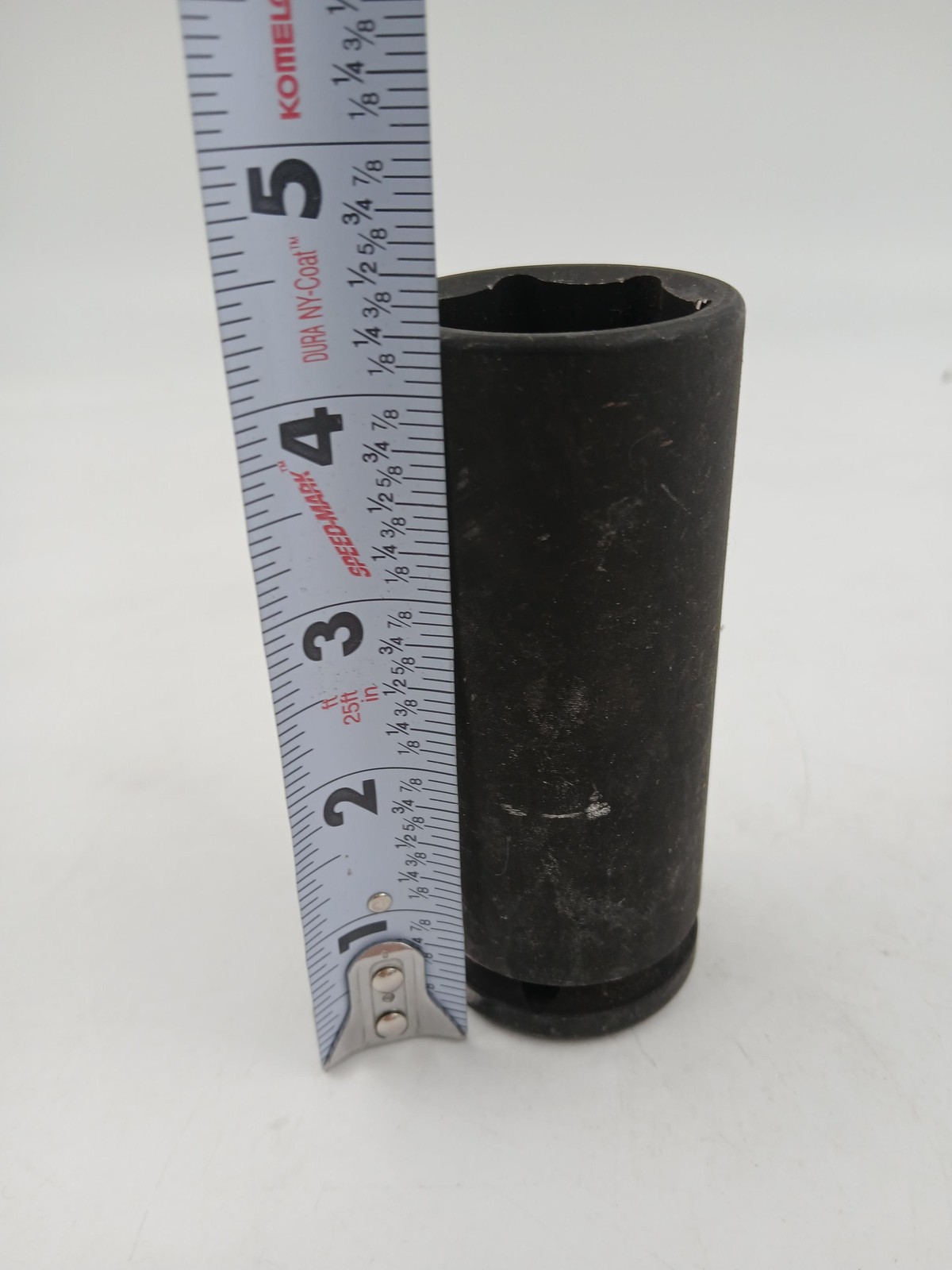 Grey Pneumatic 3/4 In Drive 1-1/4 In Deep Impact Socket 6 Point CR-MO Tool