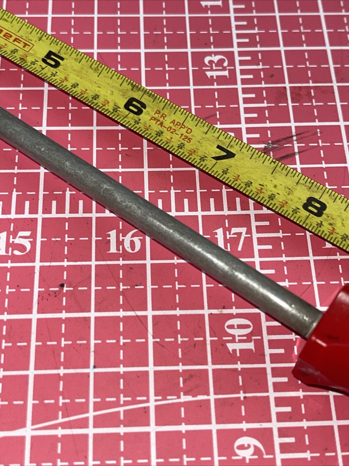 Semi Flexible 1/8 In SAE Allen Hex Screwdriver Carburetor Distributor Tool 12 In