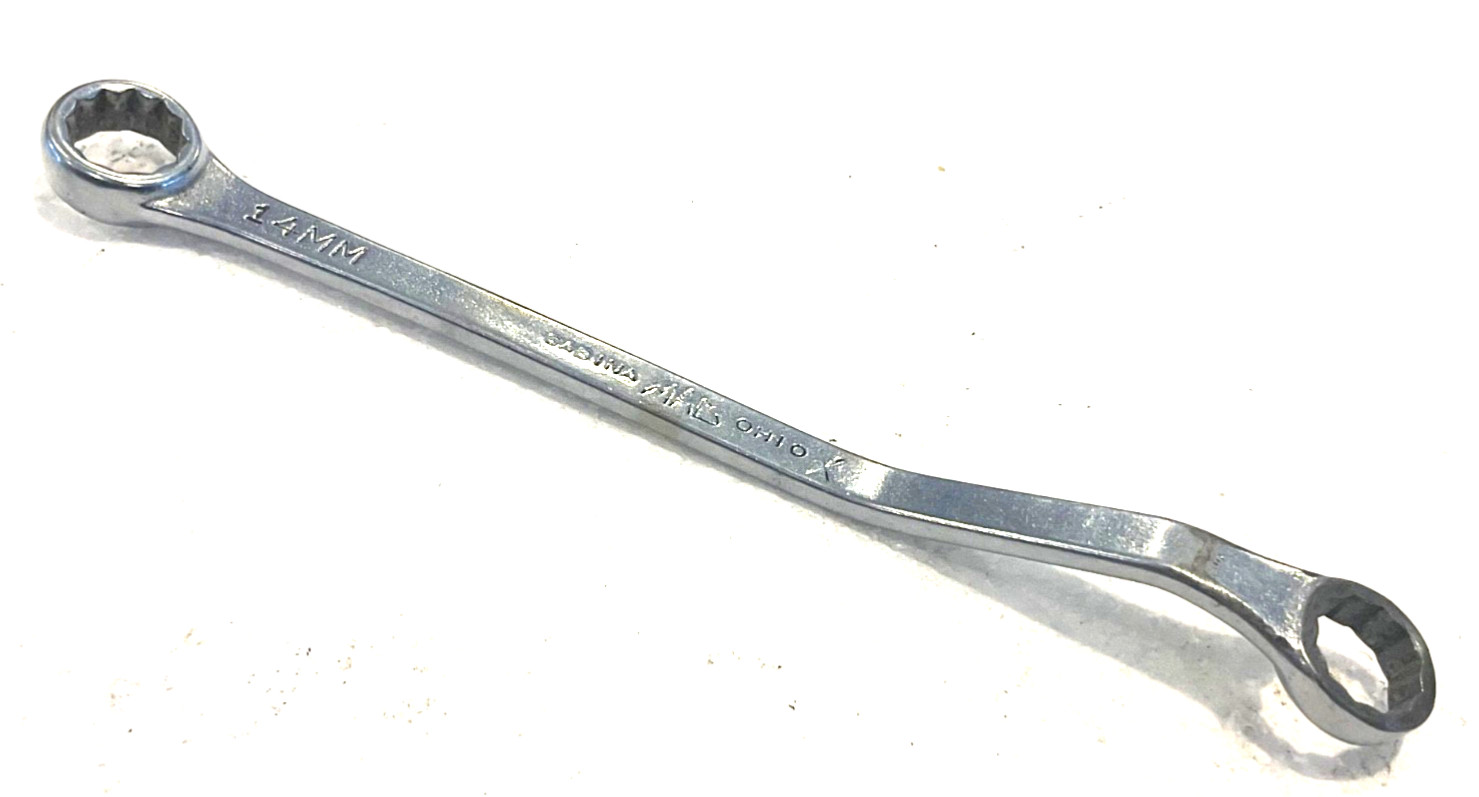 MAC TOOLS 13mm x 14mm SPECIALTY OFFSET BOX END WRENCH, M1314BXL, USA