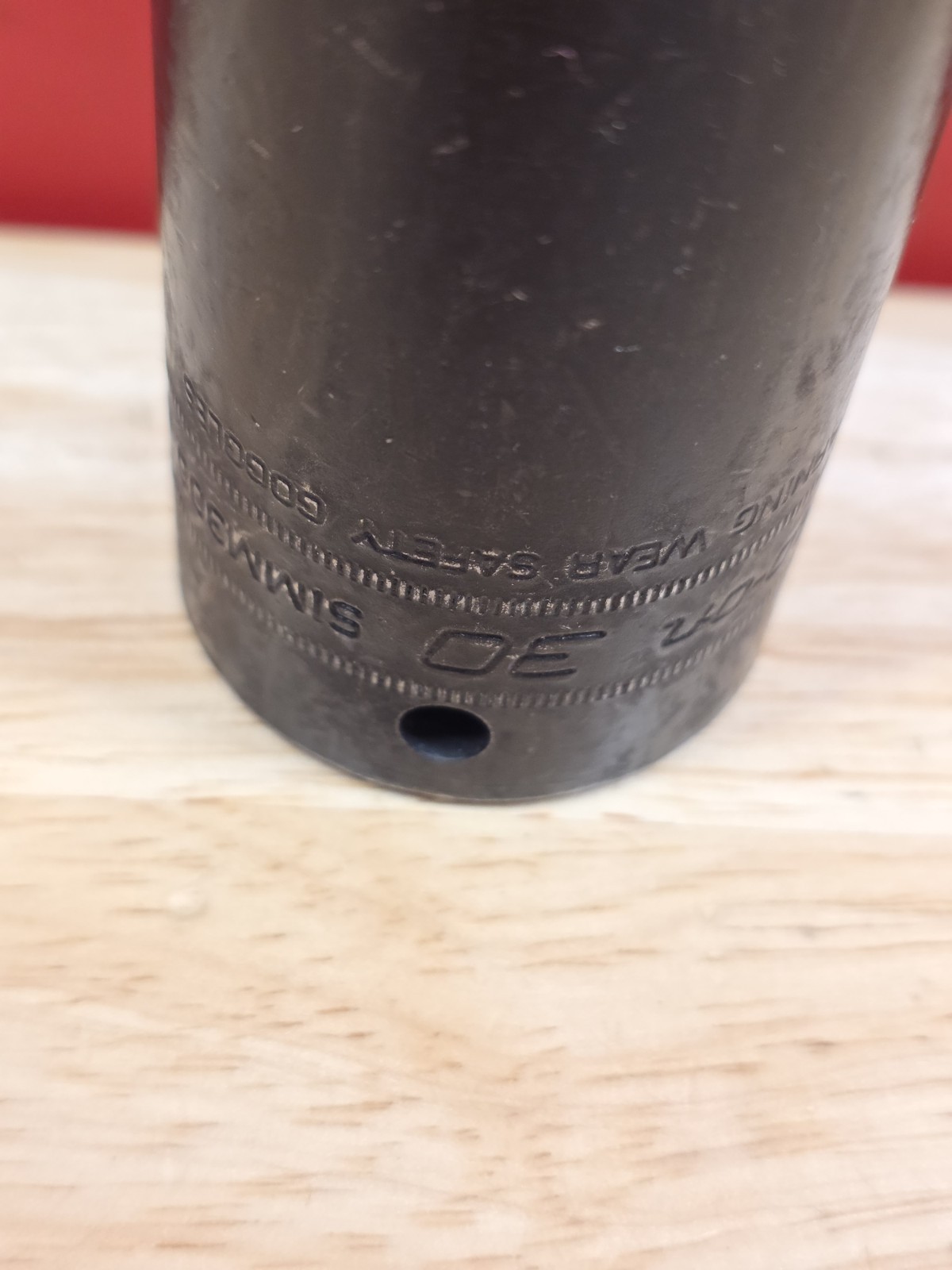 Snap-on SIMM300 30mm 1/2″ Drive Metric Deep 6-Point Impact Socket
