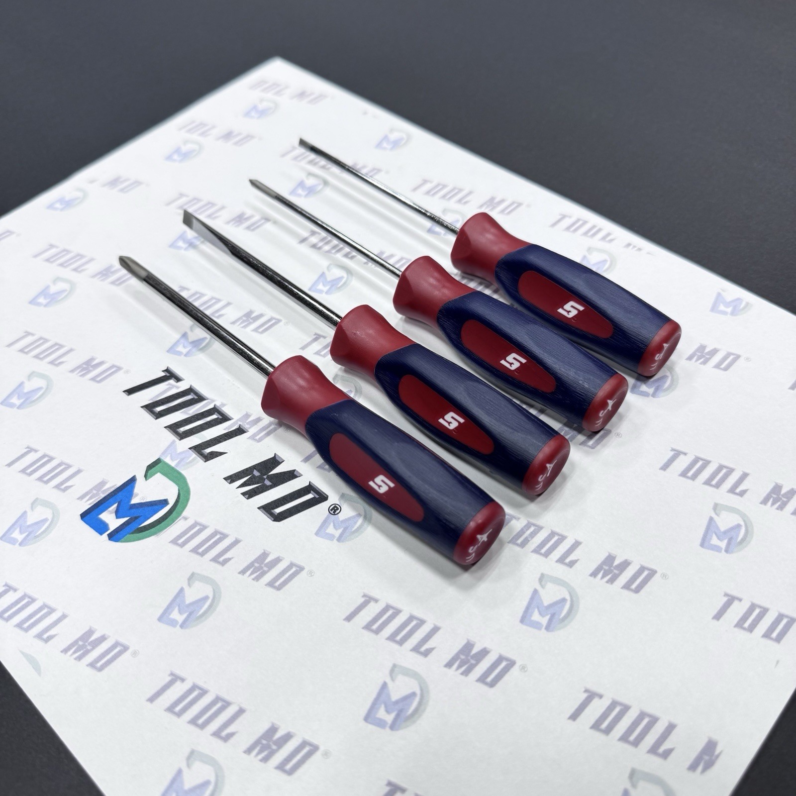Snap-on Tools USA RARE 8pc RED WHITE BLUE Mini Screwdriver & Pick Set SHDX40RWB