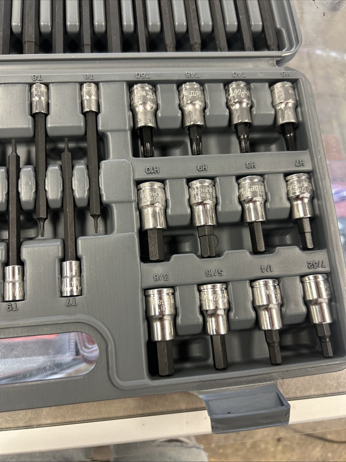Blue-Point BLPTHC87 87 Pc Torx & Hex Bit Socket Set SAE/Metric Complete