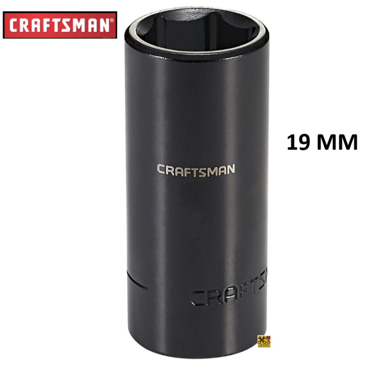 Craftsman 1/2 Inch Drive Impact Deep Socket 6 Point Metric MM Inch SAE Pick Size