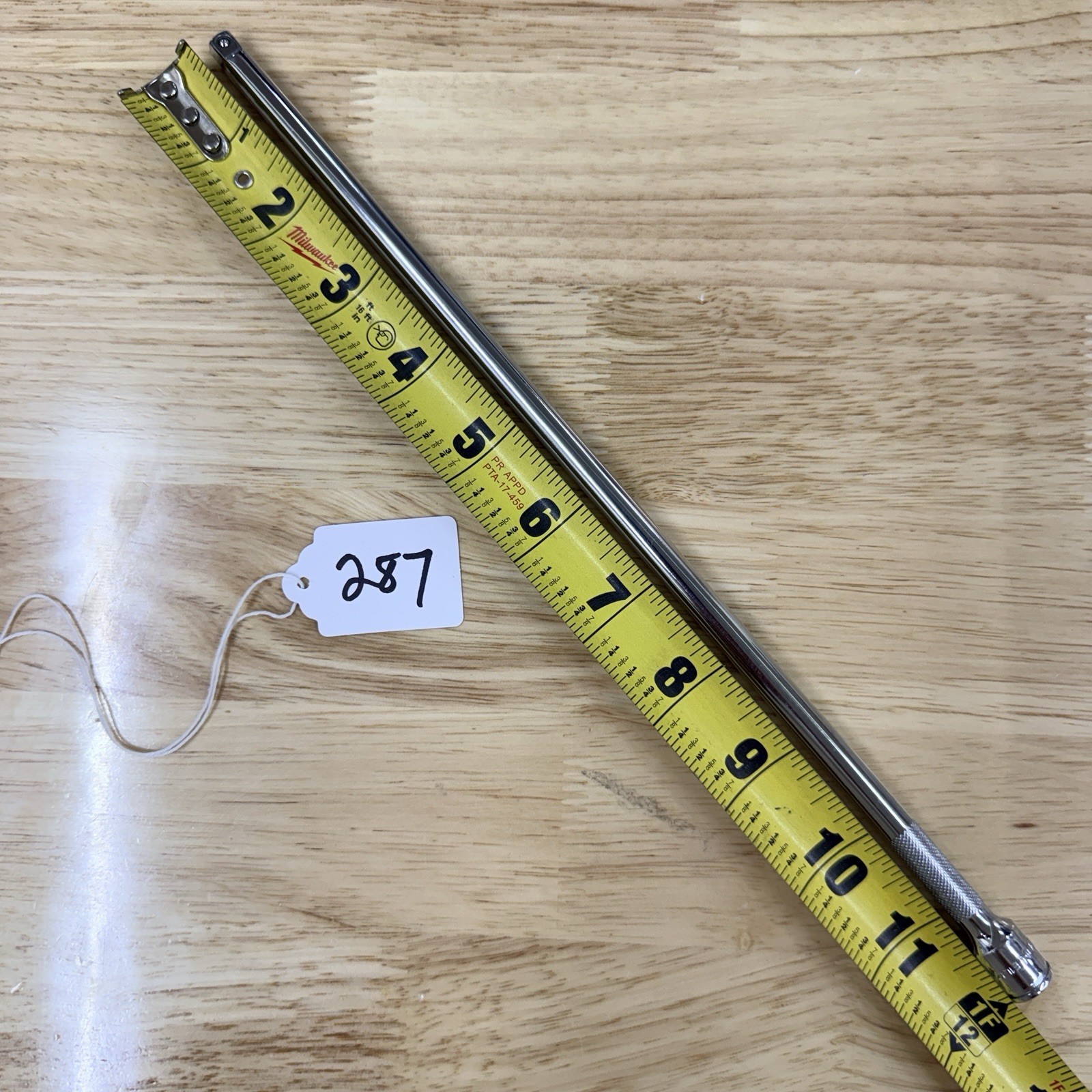 New ICON Professional 1/4” Drive 12” Long Chrome Extension E1L12
