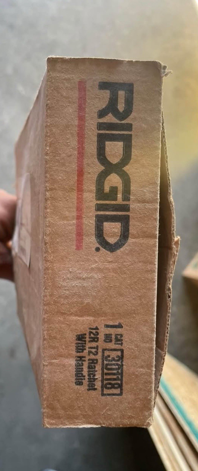 RIDGID 30118 Manual PipeThreader