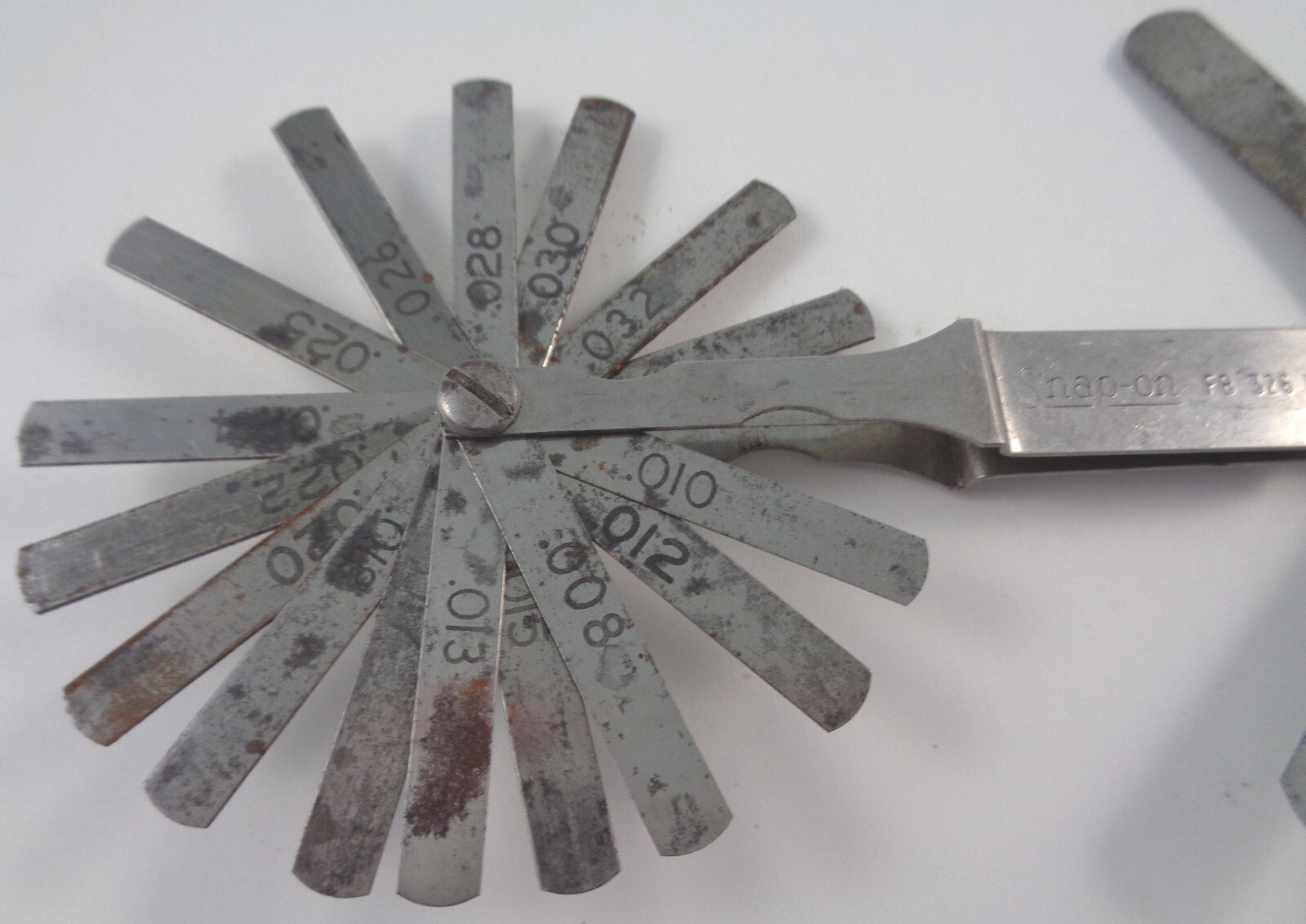 Snap-on USA FB 326 feeler gauge: 25 blades