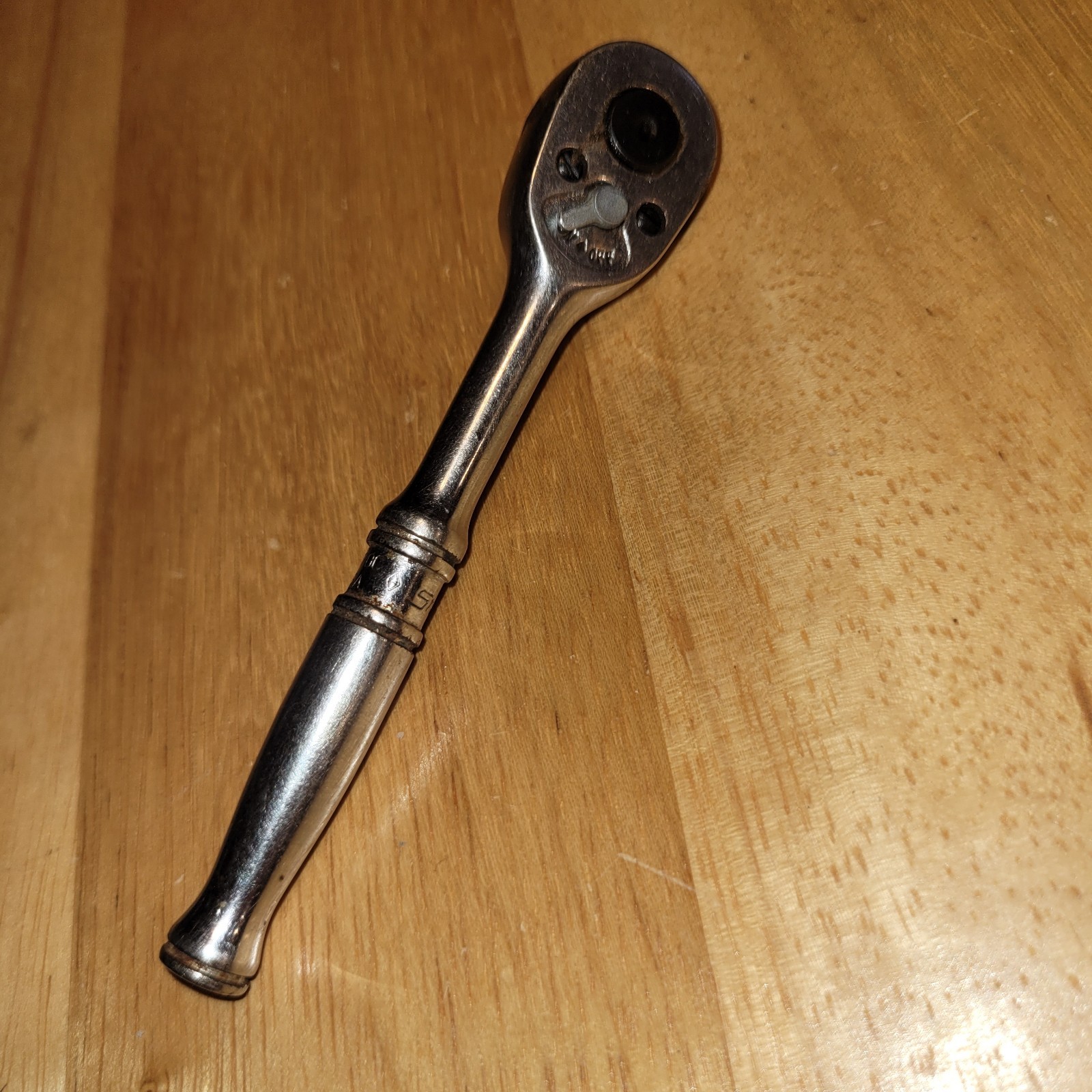 Snap On 1/4″ Ratchet TM70C Stubby 4.25 Inch Long