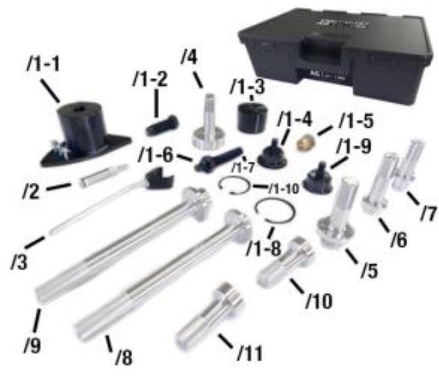 2008+ Audi A4 A5 A6 A7 Multitronic Transmition 0AW Repair Tool Set T40387