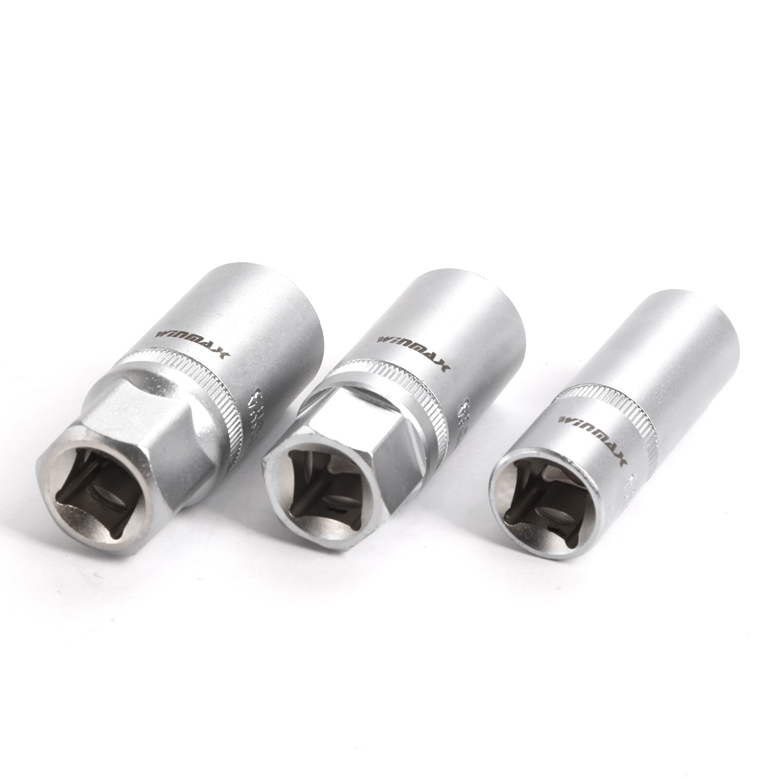 16/ 18 / 21mm Magnetic Spark Plug Socket Set Remove Installing Socket
