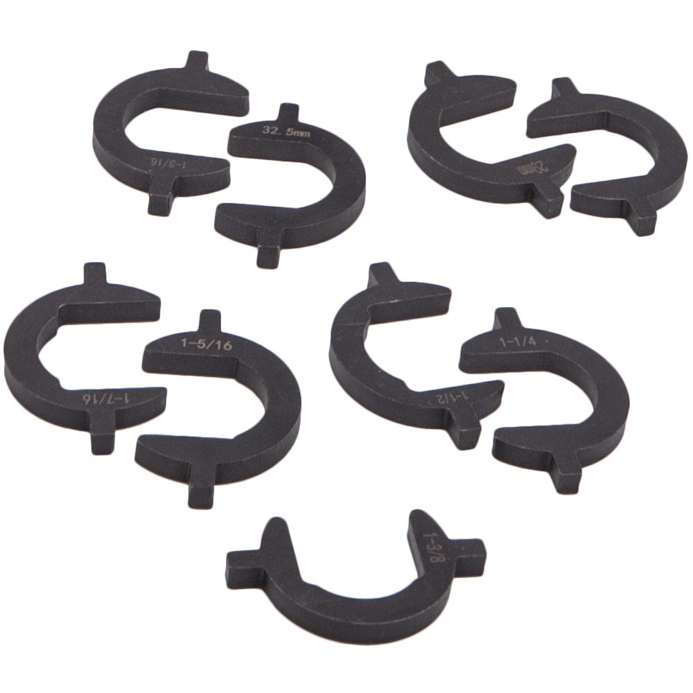 Inner Tie Rod Removal Tool 13pc Kit with Crowfoot Adapters for Car Trucks