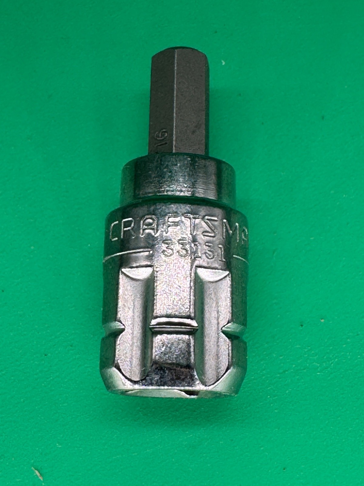 Craftsman Max Axess 5/16″ Hex Bit Driver Socket 3/8″ Drive Pass Thru 33131 *RARE