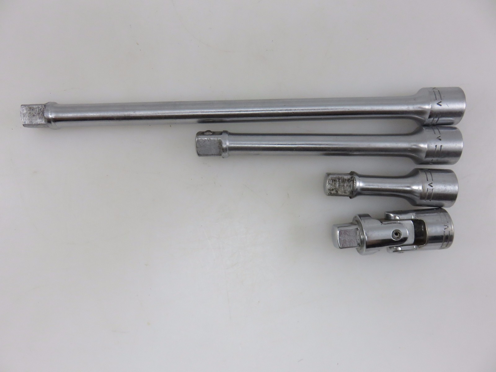 Craftsman 1/2″ Drive Extension 4pc Set 3″ 6″ 10″ Long + Universal Vintage =V= V
