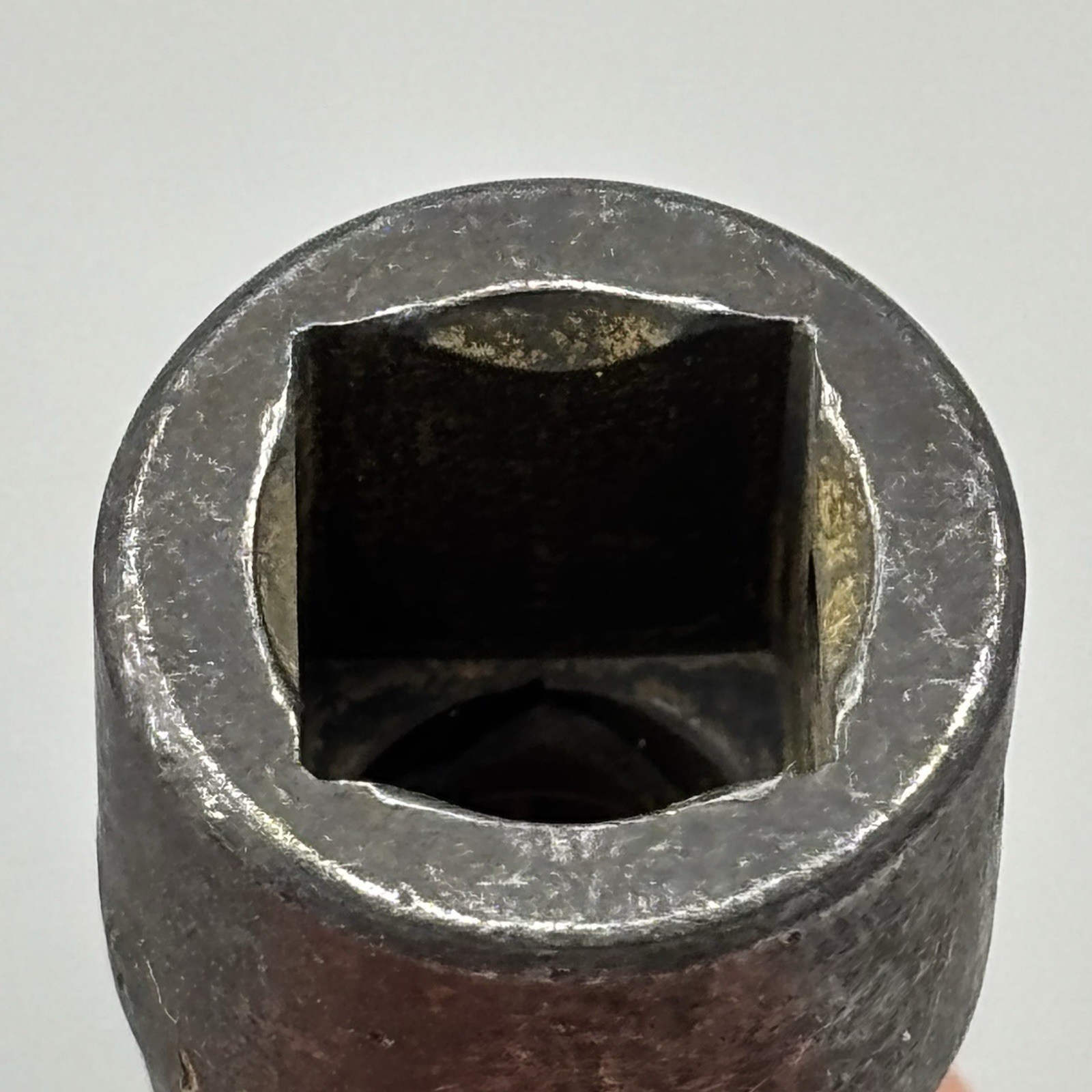 Snap On IMF120 3/8 Dr 6Pt SAE 3/8 Flank Dr Shallow Impact Socket USA VTG 1991