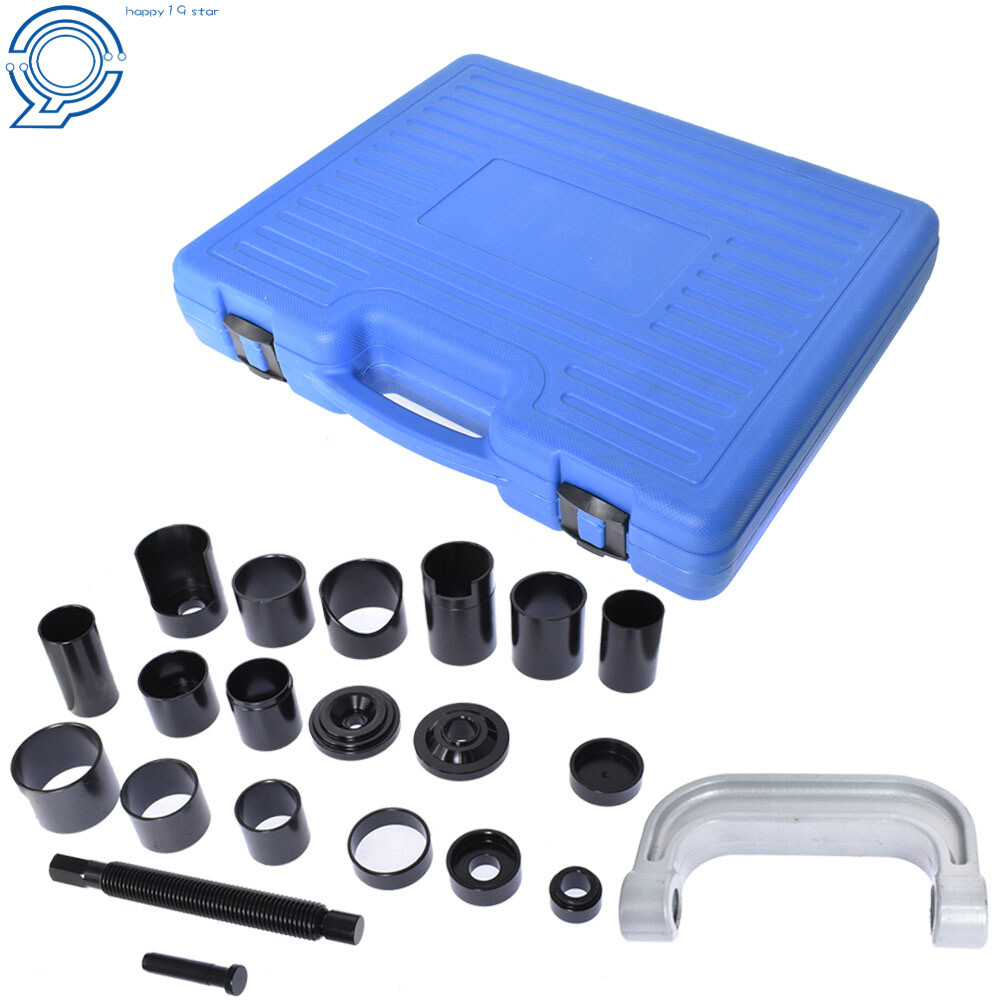 Auto Repair Service Removal Ball Joint Press Tool Kit & Master Adapter Set 21Pcs