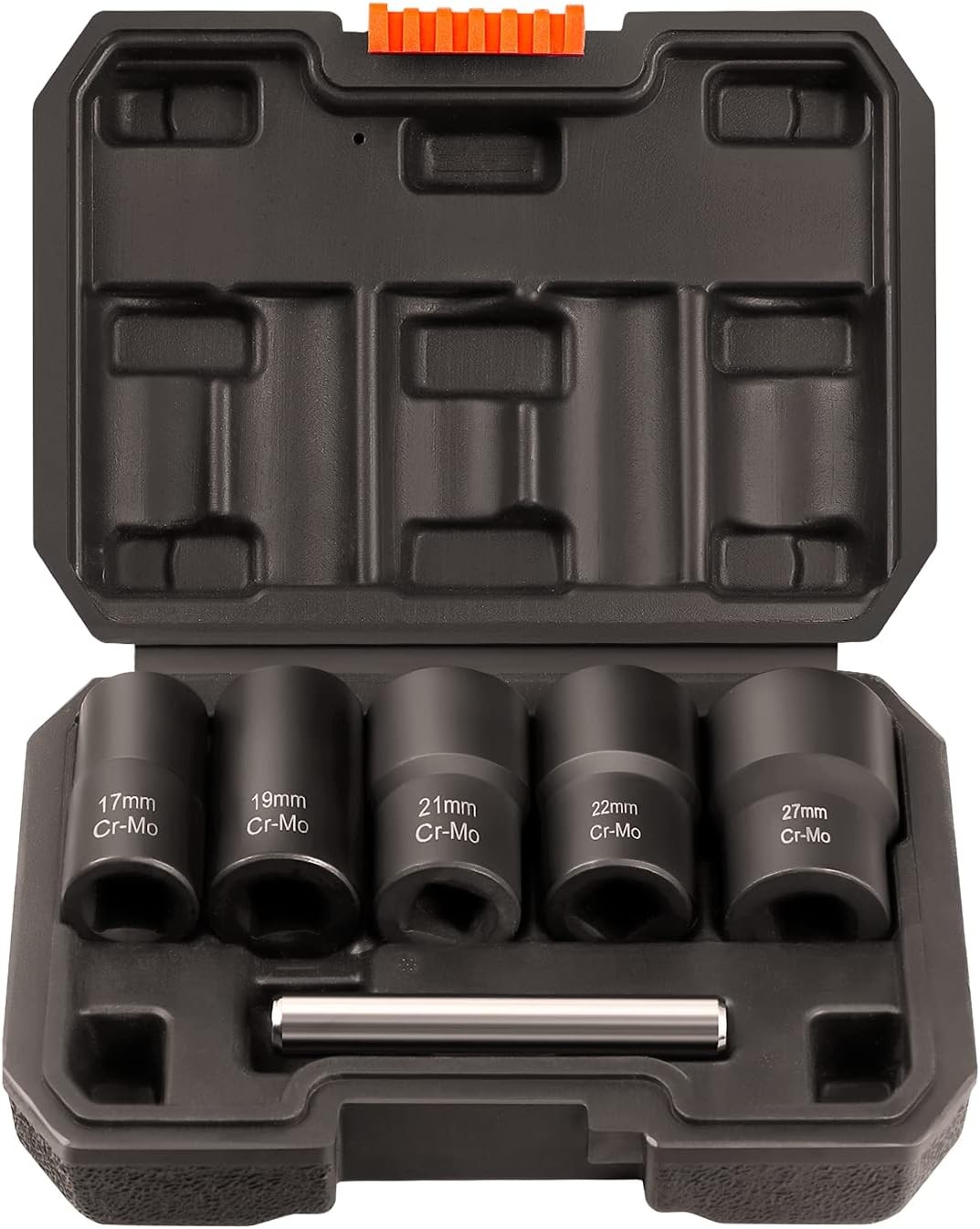 1/2 Inch Drive Lug Nut Removal Tool, 6 Pieces Wheel Lock Removal Kit