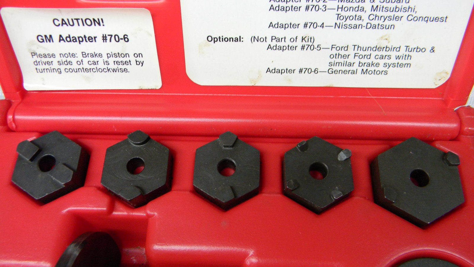 AST BRAKE CALIPER TOOL KIT #70B «NEW OLD STOCK»