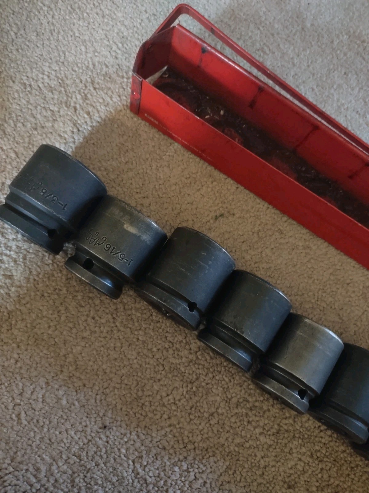 Mac Tools ZP446R-246R 11Pcs 3/4″-1-3/8″ 3/4″ Dr Short Impact Socket Set