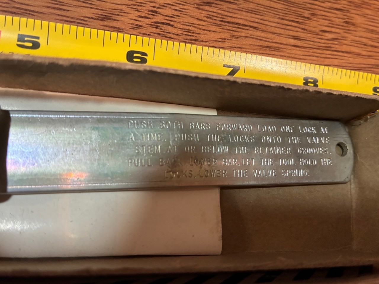 Vintage Clark – Feather Split Lock Replacer Tool CF-7 in box + instructions