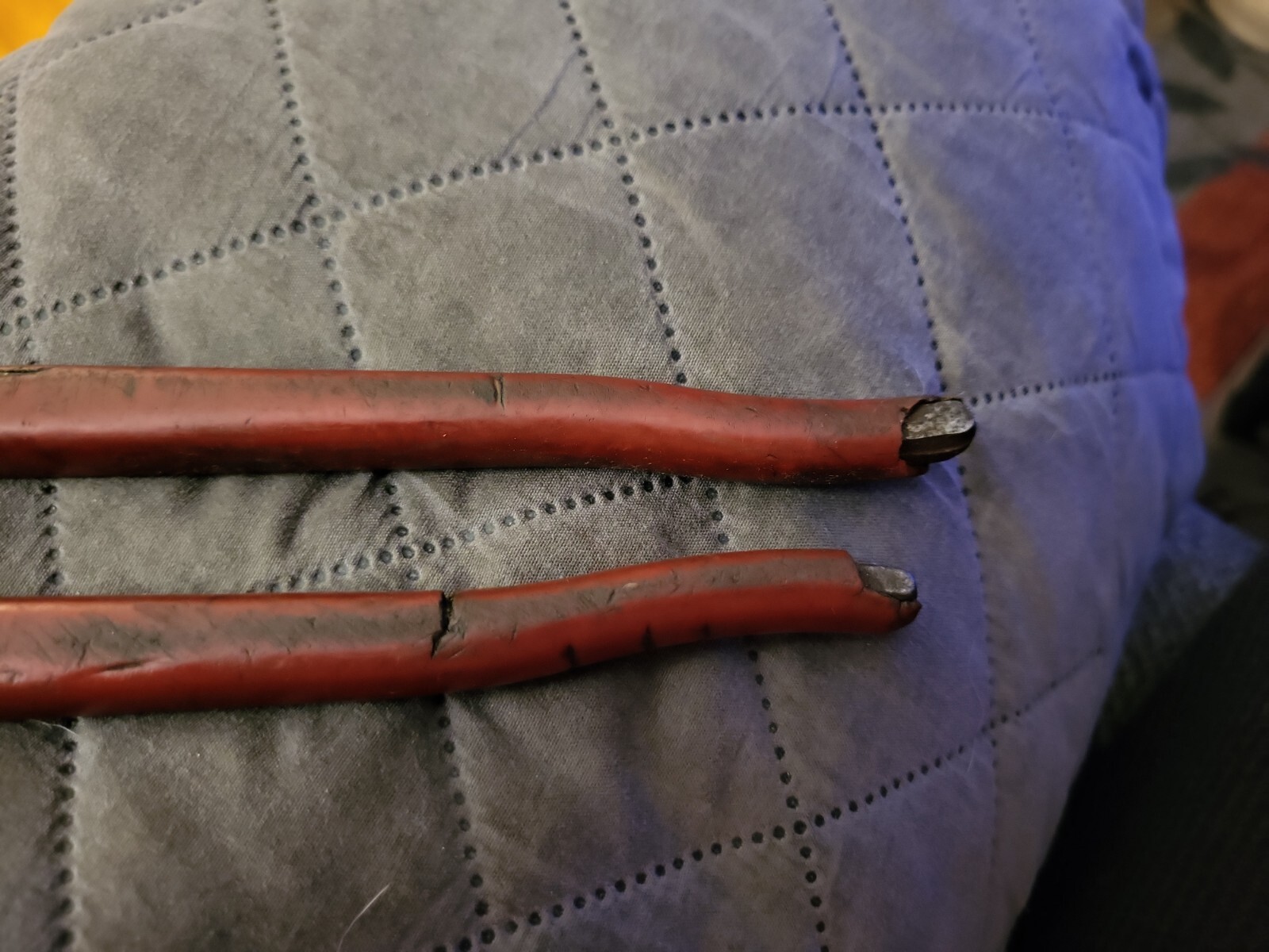 MAC Tools USA Vintage Slip Joint Pliers – Model M420G – Red Handle