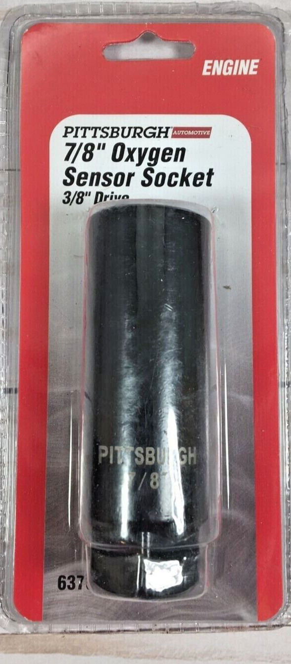 Pittsburgh 7/8″ Oxygen Sensor Socket 3/8″ Drive NEW