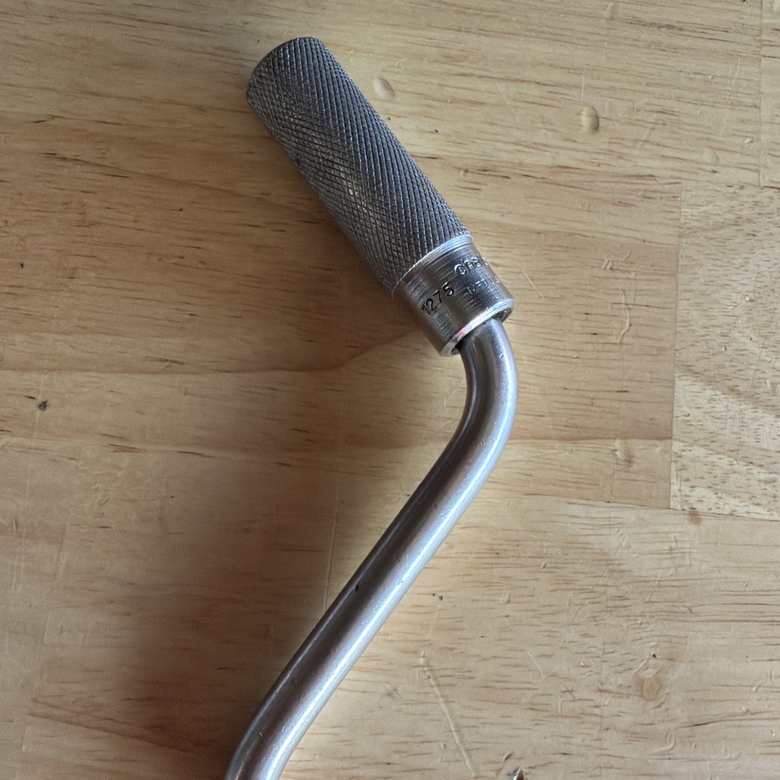 Challenger 15.25″ Long Speeder Wrench Speed Handle 3/8″ Drive Knurled 1275 USA