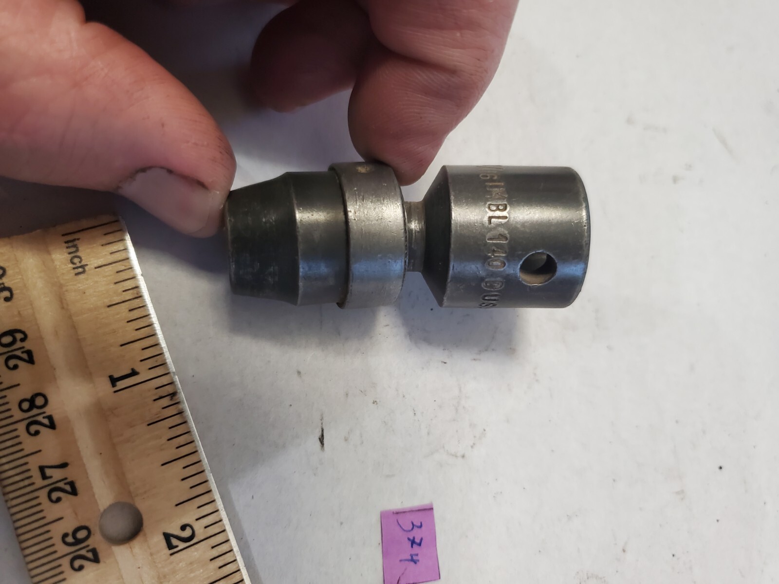 Snap-On Tools USA IMBL140D SAE 7/16” Impact Swivel Universal Socket – 1/2″ Drive
