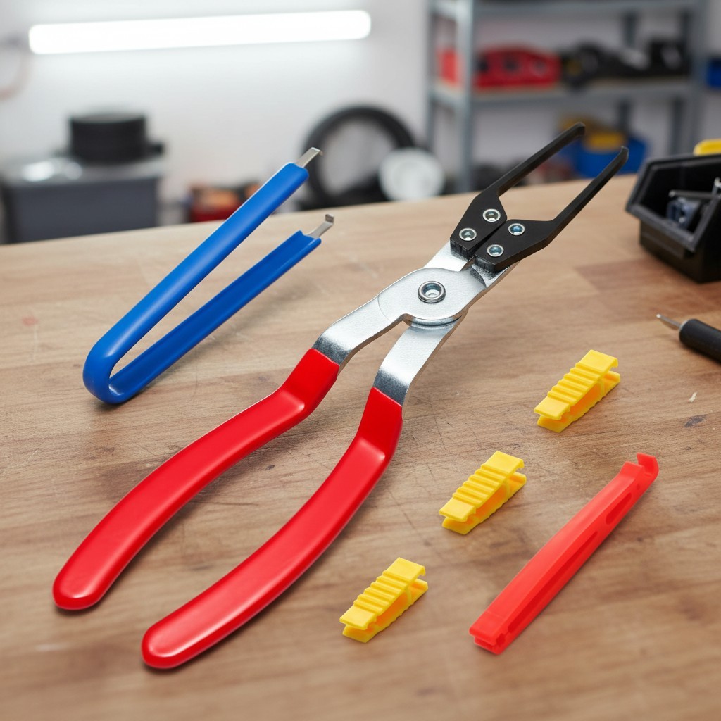 6-Piece Automotive Relay Puller and Fuse Tool Set – Efficient Electrical Repair