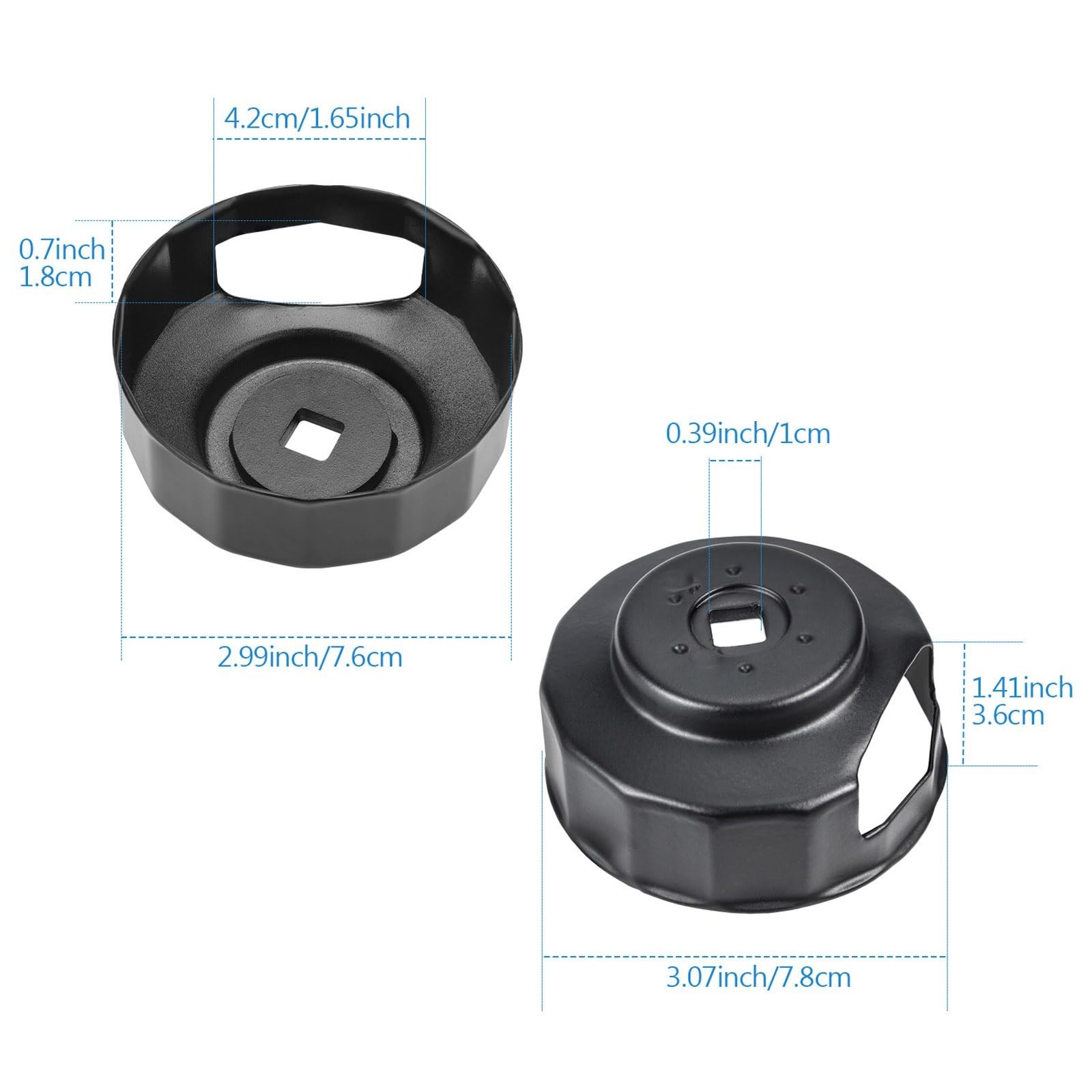 Motorcycle Oil Filter Wrench Set & Drip-Free Funnel for Harley Touring & Sportst