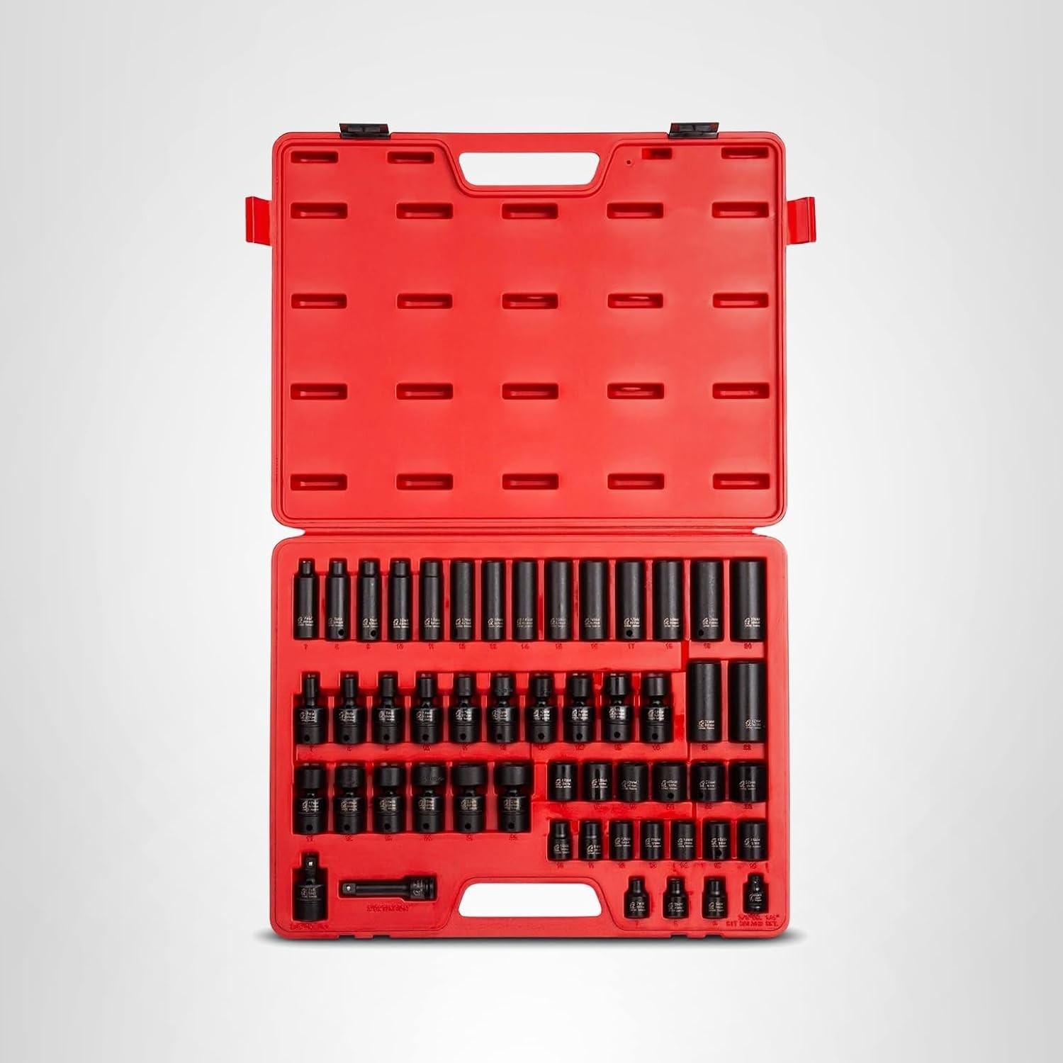 Sunex 3351 51-Piece Metric Impact Socket Set – 7mm to 22mm, Chrome Molybdenum
