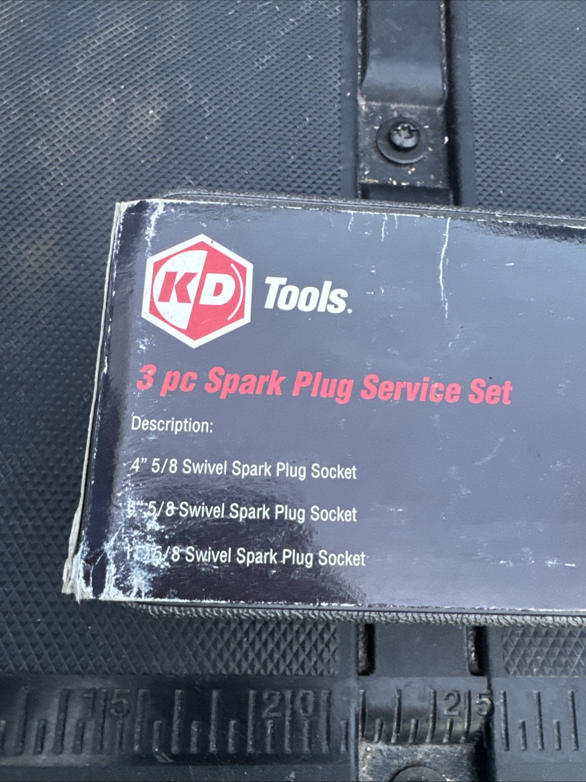 KD Tools Nos 41740 3pc Swivel Spark Plug Socket Set 4, 6 & 11″ Magnetic 41740