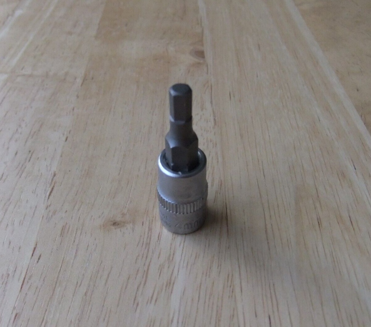 Welzh Werkzeug 1/4 Drive Chrome Vanadium Socket 4mm Hex S2 Steel Bit – 35mm Long