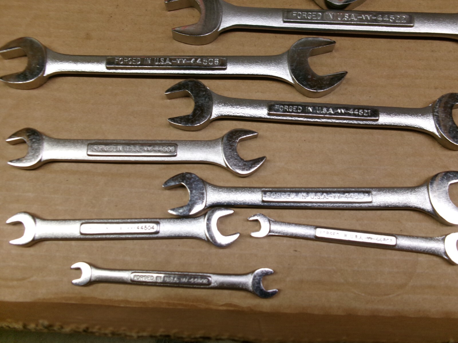 Craftsman USA 11-Piece Metric Double Open End Wrench Set 6-26 MM NOS