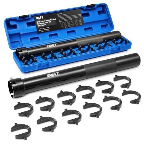 Inner Tie Rod Removal Tool Kit with 12 Crowfoot Adapters & Case – Auto Repair To
