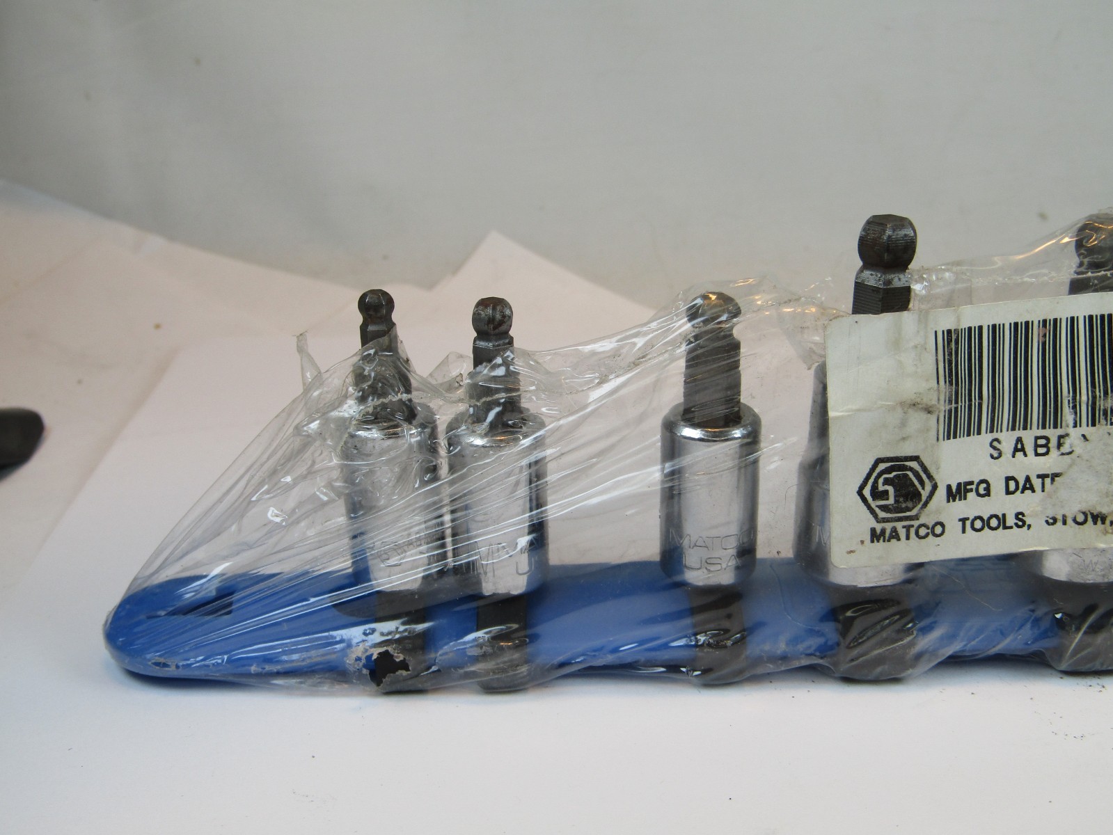 7pc Matco Ball Hex Driver Set – 3/8″ + 1/4″ drive Metric 4mm – 10mm