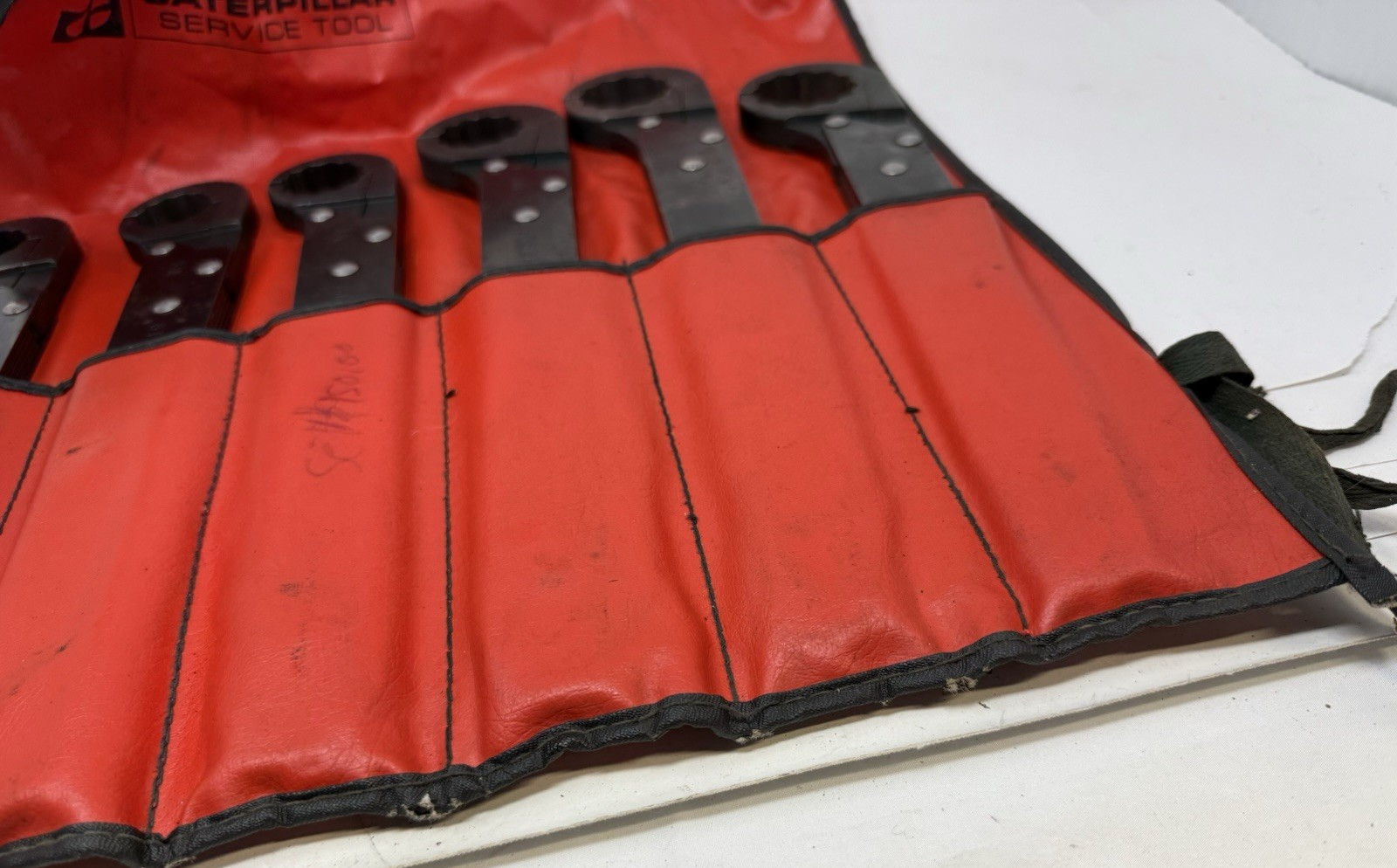 Caterpillar Service Tool Large Ratcheting Flare Nut Wrench Set 8T3227 AS IS*